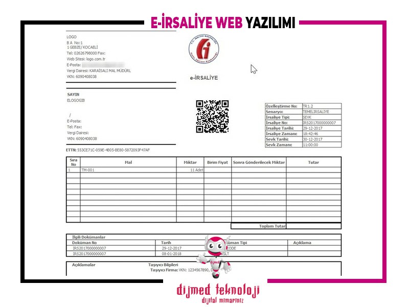 E-İrsaliye Çorlu