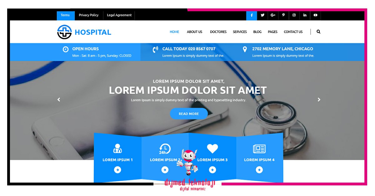 Hastane Web Sitesi Çorlu