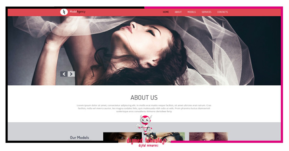 Model İlanı Web Sitesi Çorlu