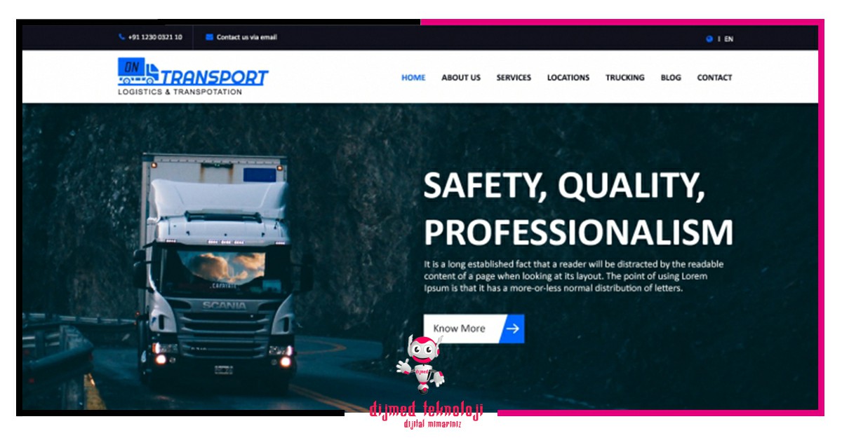 Nakliyat Web Sitesi Çorlu