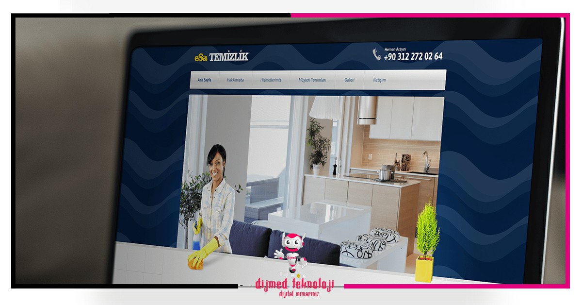 Temizlik Firması Web Sitesi Çorlu