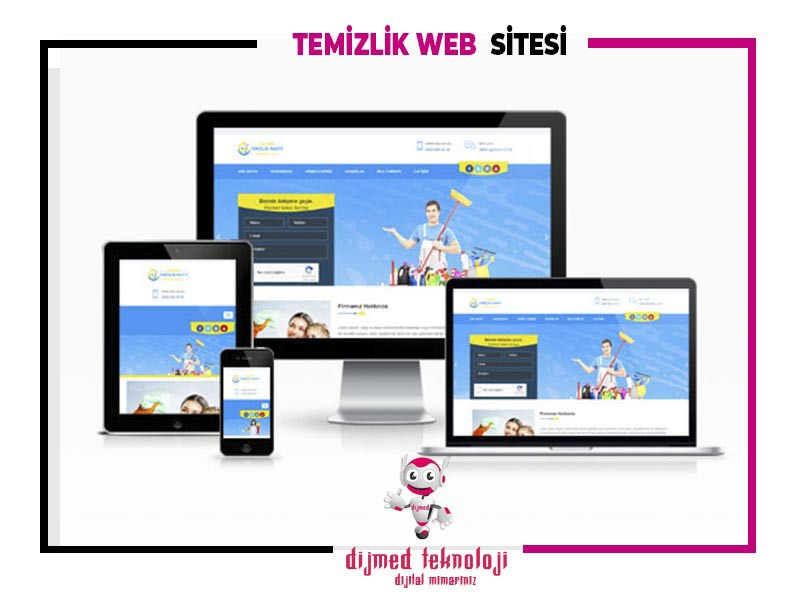 Temizlik Firması Web Sitesi Çorlu