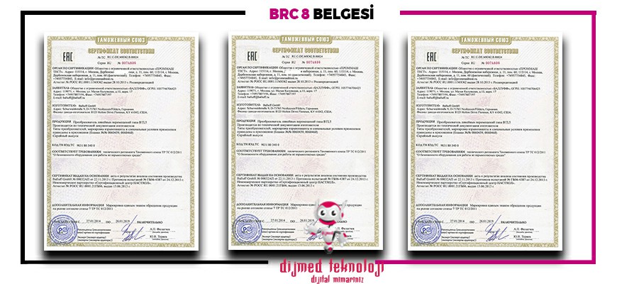 Brc 8 Belgesi Çorlu