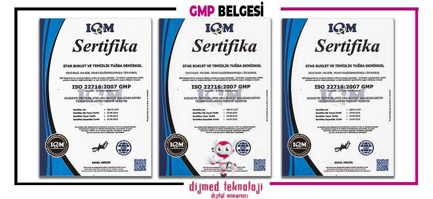 GMP Belgesi Çorlu