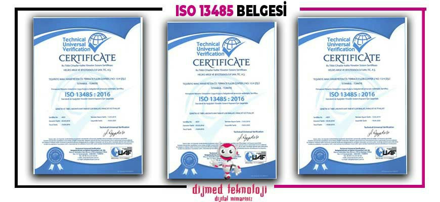 İSO 13485 Belgesi Çorlu