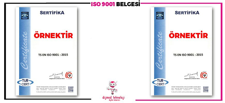 İSO 9001 Belgesi Çorlu