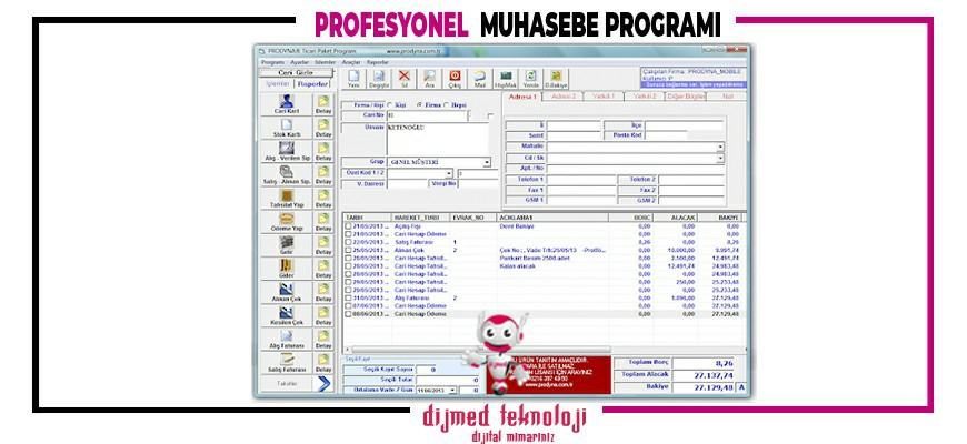 Profesyonel Muhasebe Programı