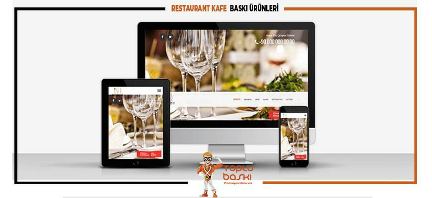 Restoran / Cafe Ürünleri Baskı Çorlu