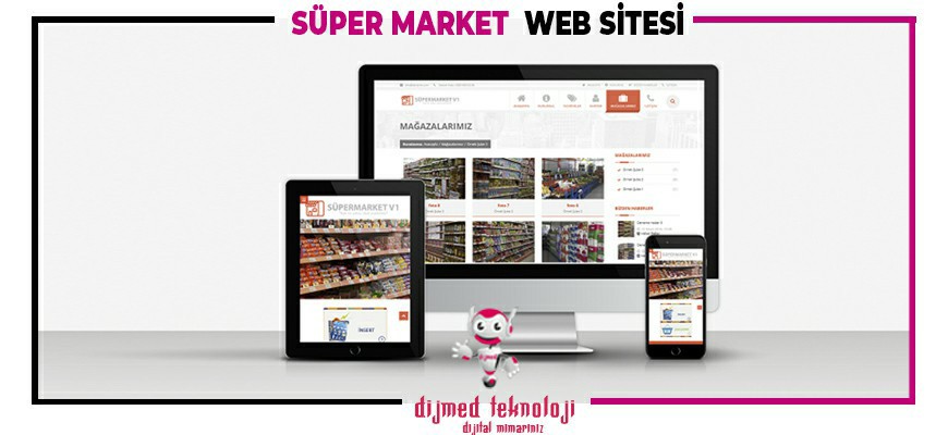 Süpermarket Web Sitesi Çorlu