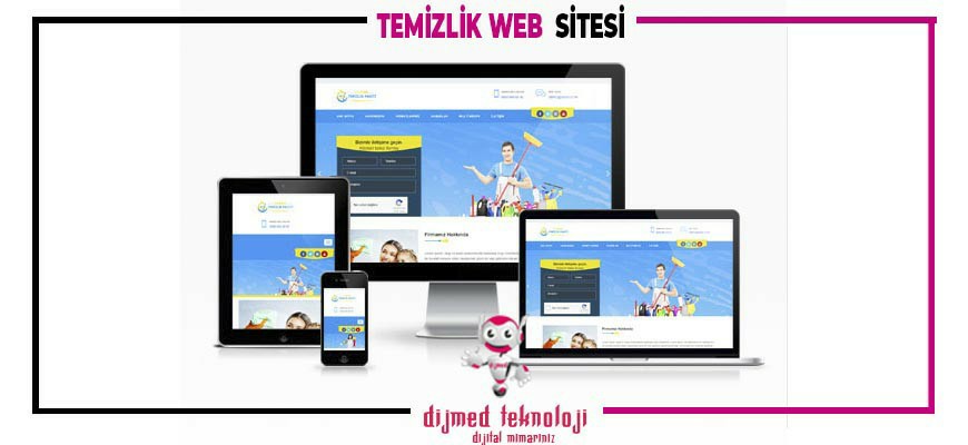 Temizlik Firması Web Sitesi Çorlu